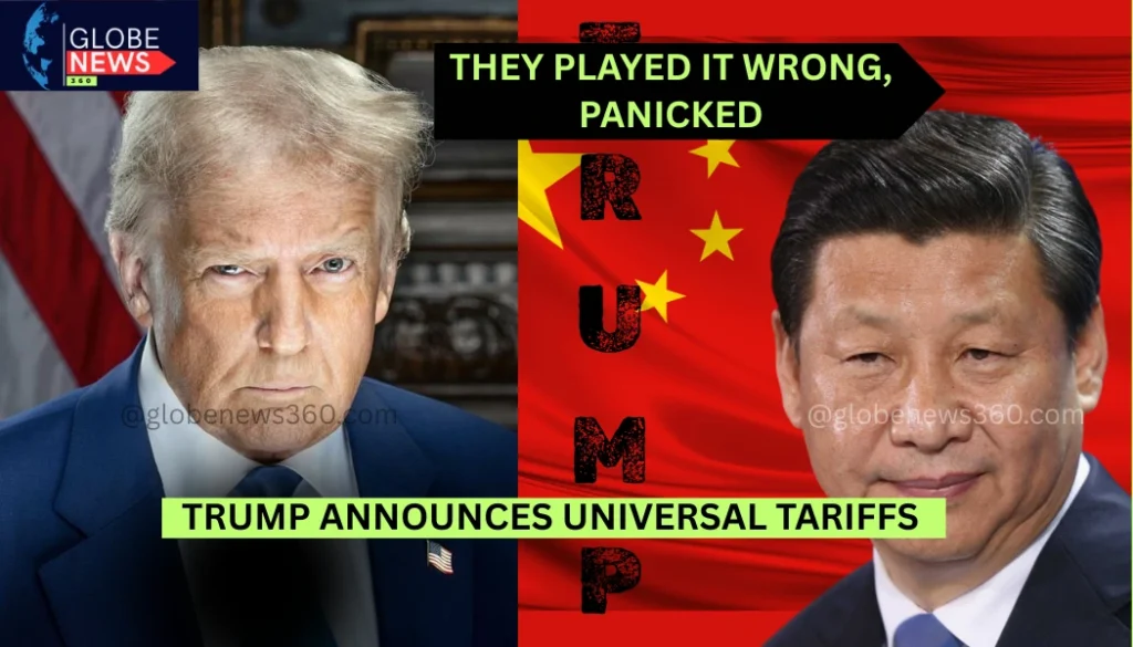 Trump to China’s Tariff Retaliation: “They Played It Wrong, Panicked”